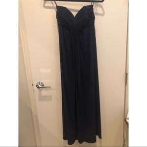 Navy Long Dress